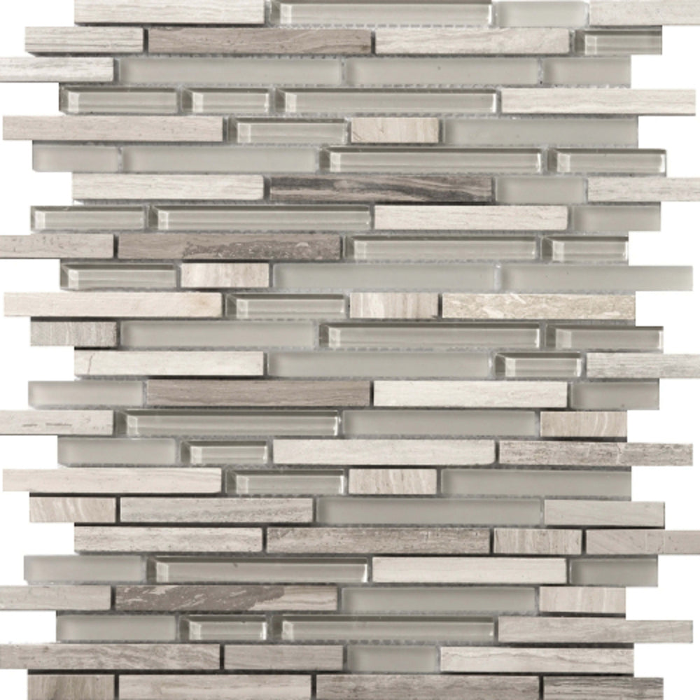Lucente in Certosa / Linear Glass Tile