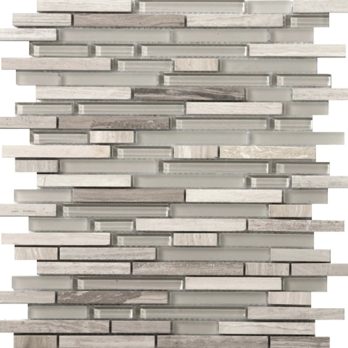 Lucente in Certosa / Linear Glass Tile