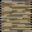 Sutherland Slate in Interlocking Stix - Maple Glass Tile
