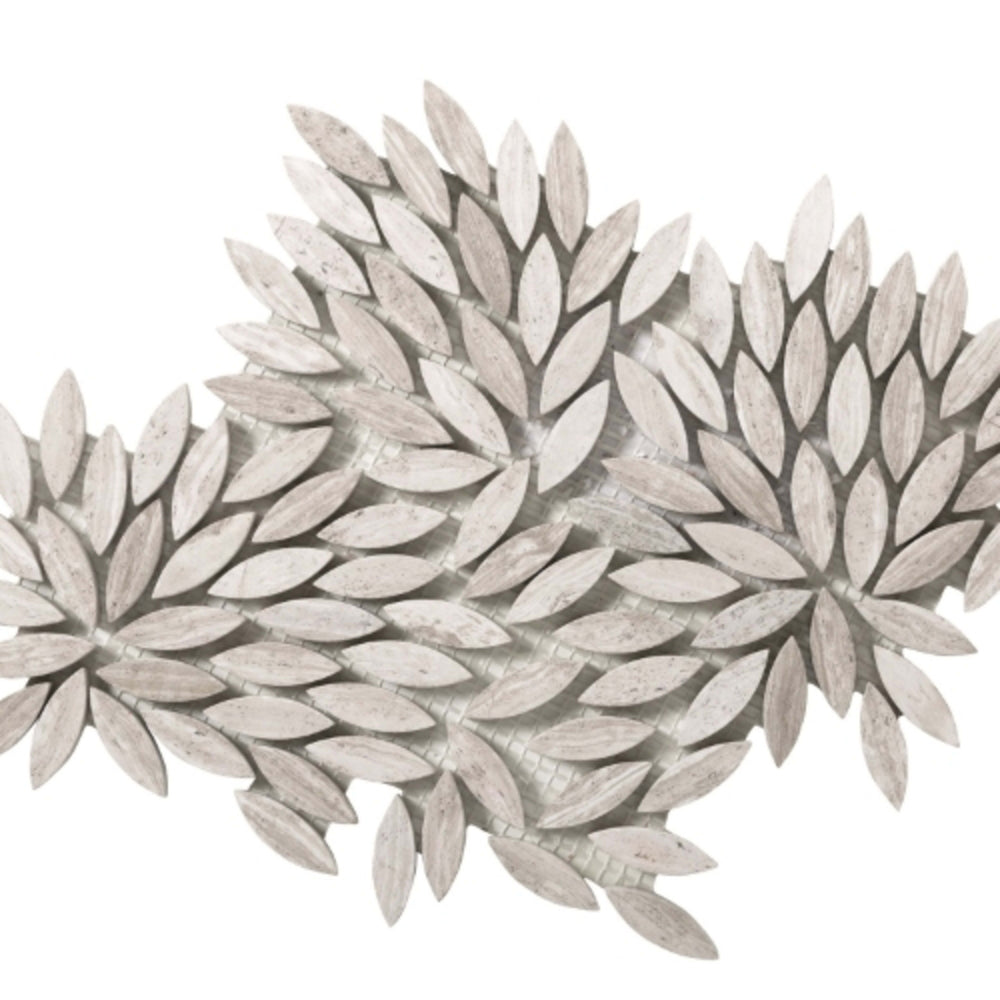 Metro in Cream - Leaf Honed Natural Stone