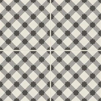 D_Segni in Plaid - Chalk, Midnight, Shadow, Smoke Blend Tile