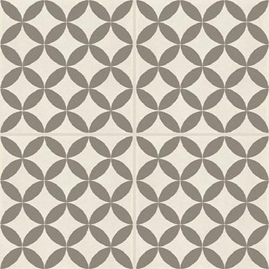 D_Segni in Stella - Chalk, Mud Blend Tile