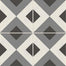 D_Segni in Double Diamond - Chalk, Midnight, Shadow, Smoke, Denim Blend Tile