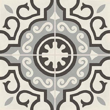 D_Segni in Parisian - Chalk, Midnight, Shadow, Smoke Blend Tile