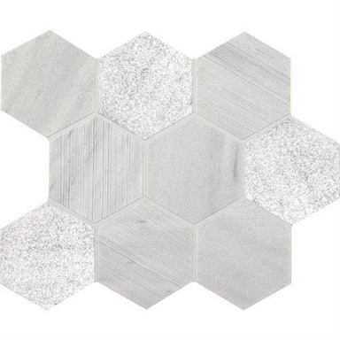 Ascend in Candid Heather Hexagon Mosaic Natural Stone