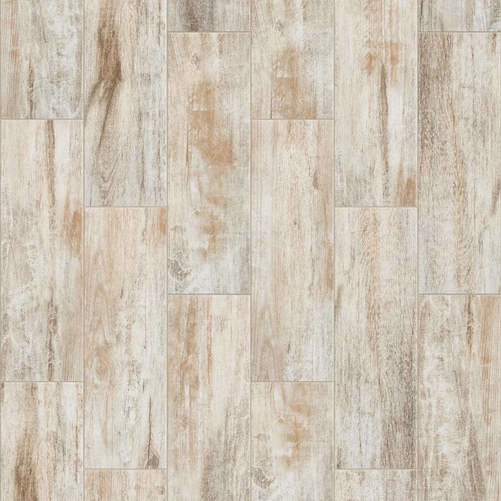 DEBARY 7X22 in White Tile