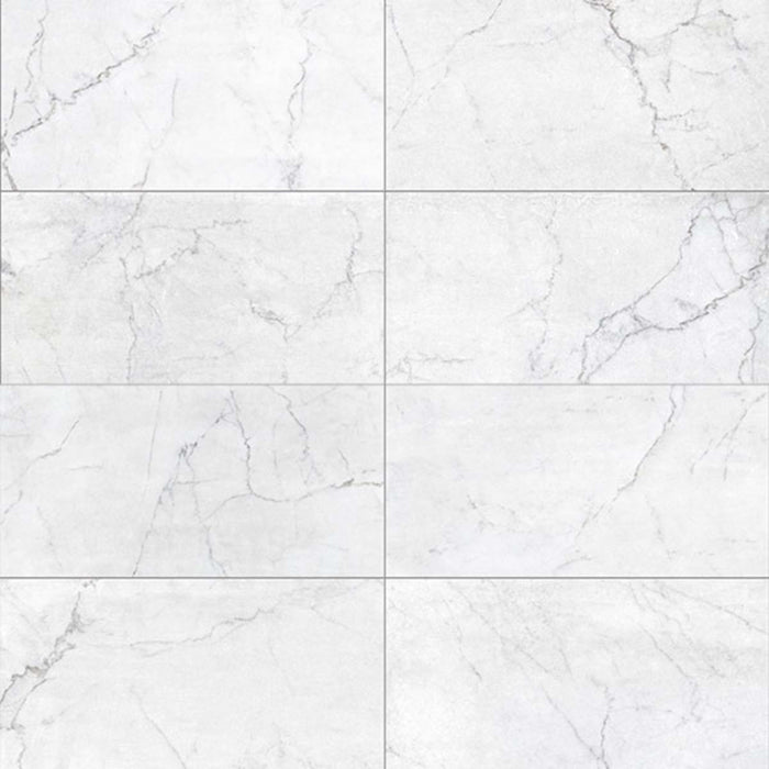 Antica in Carrara White 12x24 Tile