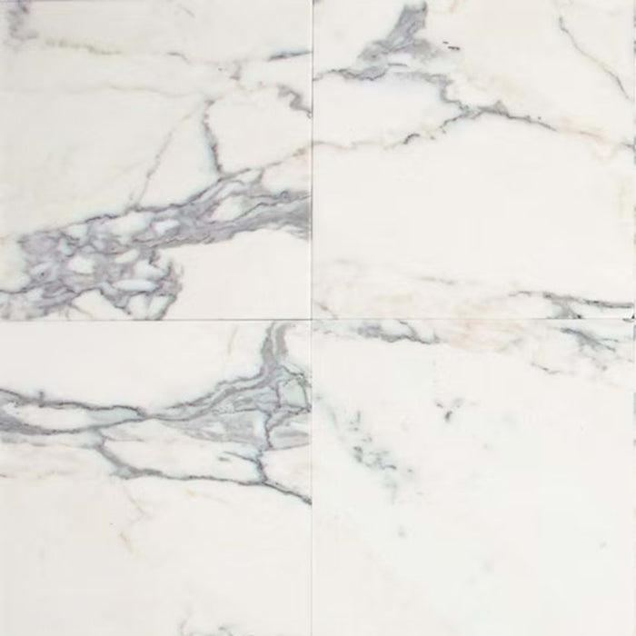 Marble in Calacatta Gold-18x18-Honed Natural Stone
