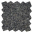 Micro Pebbles in Barbados Black Natural Stone