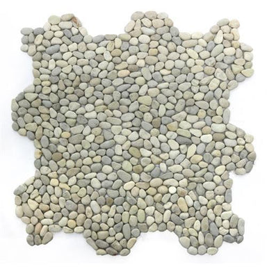 Micro Pebbles in Playa Beige Natural Stone