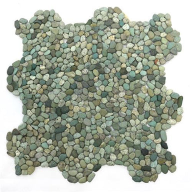 Micro Pebbles in Cayman Blue Natural Stone