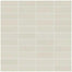 Modern Oasis in Soft Cloud - Mosaic 1x3 Tile