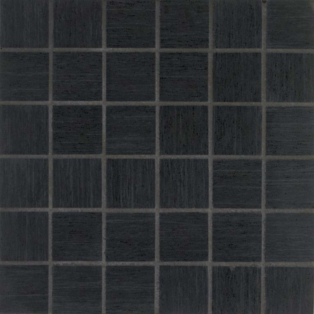 Metalwood in Carbonio Mosaic Tile