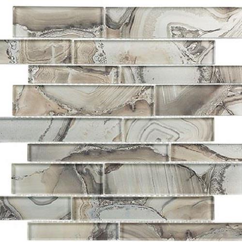 Magical Forest Series in Snow Palace Glass Tile