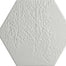 Milano Hex in White Tile
