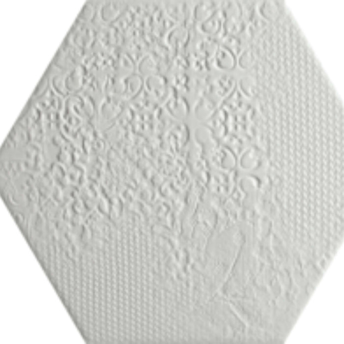 Milano Hex in White Tile