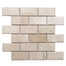 Beveled in Crema Marfil Natural Stone