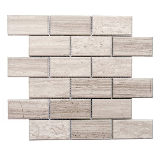 Beveled in Wooden White