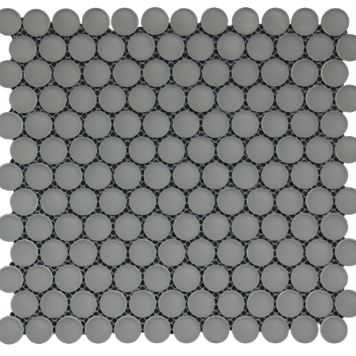 Simpson Desert Glass in Dots - Doe Skin Matte Glass Tile
