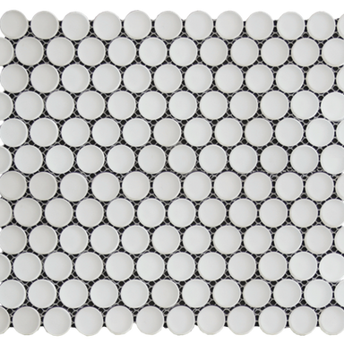 Simpson Desert Glass in Dots - Alabastro Matte Glass Tile