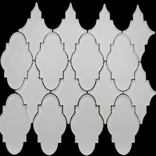 Simpson Desert Glass in Trellis - Alabastro Matte
