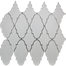 Simpson Desert Glass in Trellis - Alabastro Matte Glass Tile