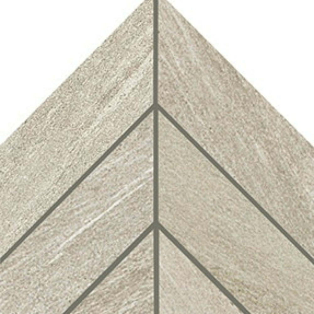 Montesano in Light Gray-Chevron Tile
