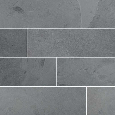 Montauk Black in Montauk Black - 6x24 Natural Stone