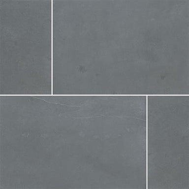 Montauk Blue in Montauk Blue - Subway 4x12 Natural Stone