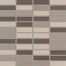 Shades 2.0 in Warm Grays Linear Mosaic 1"x3" Tile