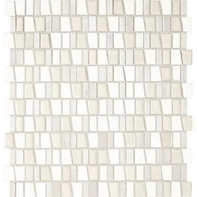 Midpark Mosaics in Cloud Mosaic (Trapezoid 1"xrandom) - 12x12 Tile