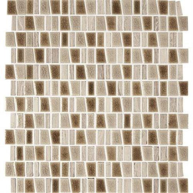 Midpark Mosaics in Sandbox Mosaic (Trapezoid 1"xrandom) - 12x12 Tile