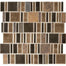 Midpark Mosaics in Bark Mosaic (Square 2"xrandom) - 13x13 Tile
