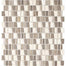 Midpark Mosaics in Rainstorm Mosaic (Trapezoid 1"xrandom) - 12x12 Tile