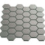 Multiplier in Grey Hexagon Mosaic 2"x2" Matte Tile