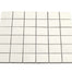 Multiplier in White Square Mosaic 2"x2" Gloss Tile