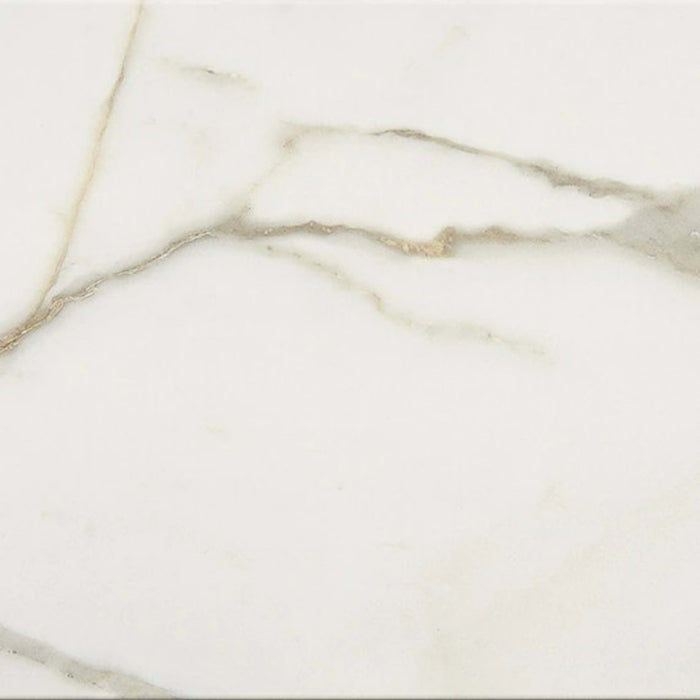 Mythique Marble in Calacatta-24x24x.375-Polished Tile