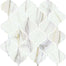 Mythique Marble in Calacatta Matte Arabesque Tile