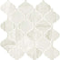 Mythique Marble in Botticino Matte Arabesque Tile
