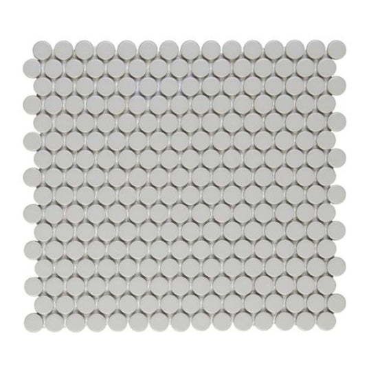 Finish Line in Matte Silken Gray Pennyrounds