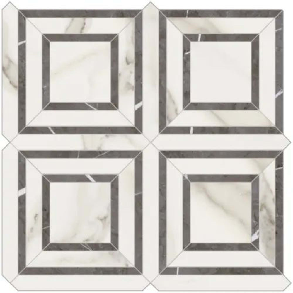 Mayfair in Calacatta Oro Piazza Tile