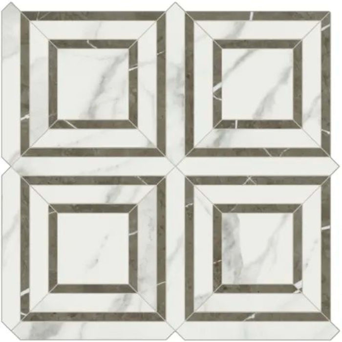 Mayfair in Statuario Piazza Tile