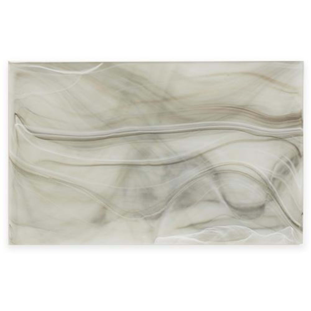 Montage - Cinnabar in Cinnabar 10x16 Silk Glass Tile