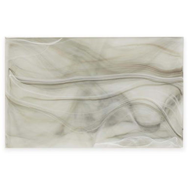 Montage - Cinnabar in Cinnabar 10x16 Silk Glass Tile