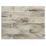 Montage - Cinnabar in Cinnabar 2x12 Silk Glass Tile