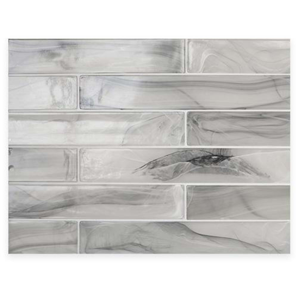 Montage - Skyline in Skyline 2x12 Glossy Glass Tile