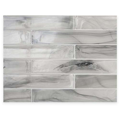 Montage - Skyline in Skyline 2x12 Glossy Glass Tile