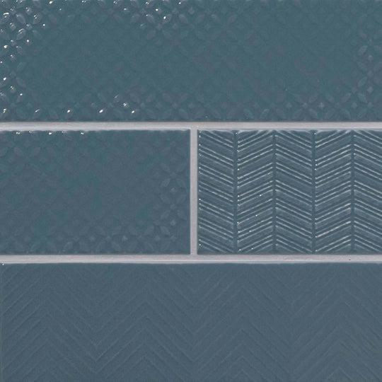 Urbano in Navy 3d Mix