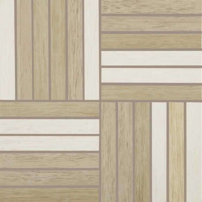 Nest in Levity, Blissful, Mindful Mosaic 1"x6"  Tile