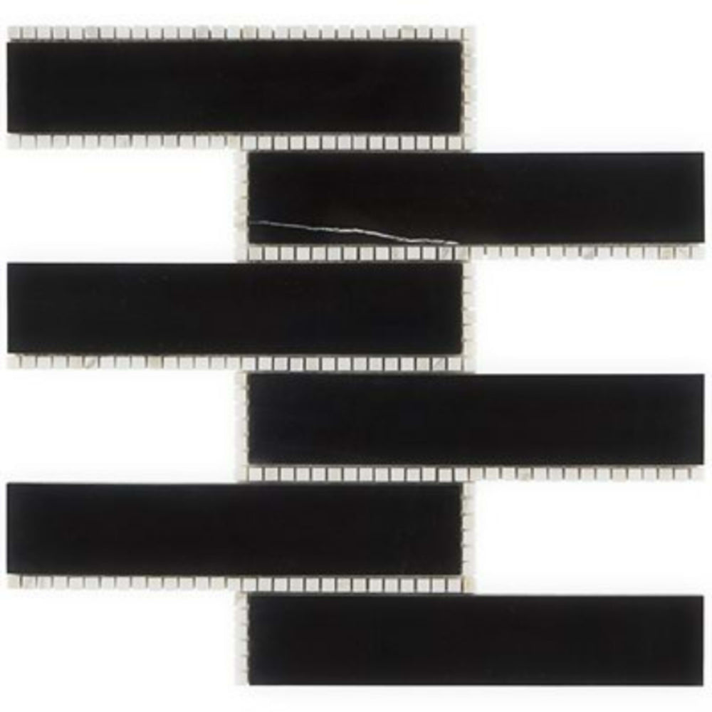 New Palm Beach by Krista Watterworth in Brick Black Natural Stone